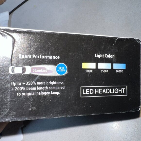 H1 LED Auto Headlight Bulbs Bright White Beam Replacement - Picture 6 of 7